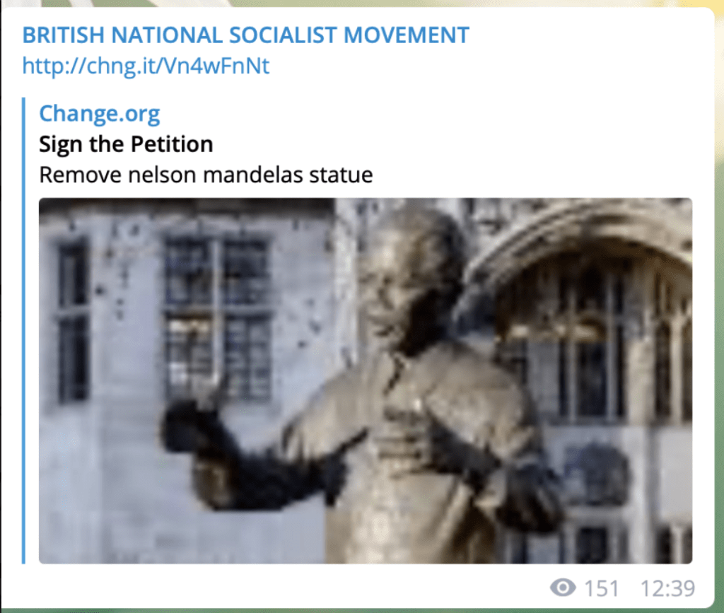 Anti-Mandela petition